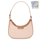 Mirandole Beige Leather Shoulder Bag