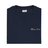 Maison Sacrée Navy Blue Basic Sweatshirt