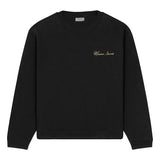 Maison Sacrée Black Basic Sweatshirt