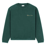 Maison Sacrée Green Basic Sweatshirt