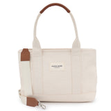 Miramar Beige Large Shoulder Bag