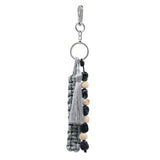 Bien Vivre Grey & Beige Bag Charm