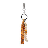 Bien Vivre Orange & Beige Bag Charm