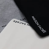 Maison Sacrée Grey Basic T-Shirt