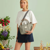 Miramar Grey Mini Shoulder Bag