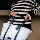 Croisette Light Grey Shoulder Bag