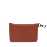 Zippered Brown Wallet