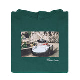 La Turbie Green Printed Sweatshirt