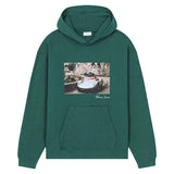 La Turbie Green Printed Sweatshirt