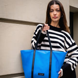 Croisette Blue Shoulder Bag