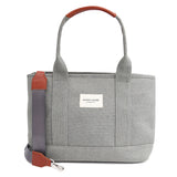 Miramar Grey Large Shoulder Bag