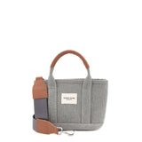 Miramar Grey Extra Mini Shoulder Bag