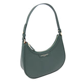 Mirandole Dark Green Leather Shoulder Bag