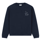 Paloma Navy Blue Printed Sweatshirt