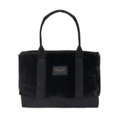 Miramar Teddy Black Large Shoulder Bag